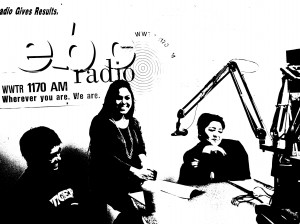ECTA team at the EBC Radio Studios