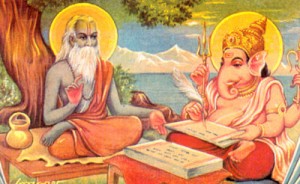 Mahabharata - Vyasa and Ganesha