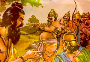 Drona takes his revenge on Drupada