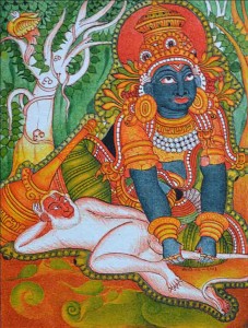 Bheema meets Hanuman