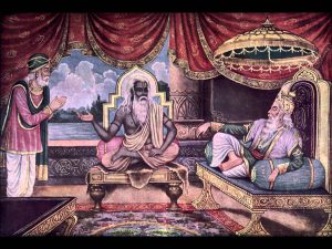 Vyasa gives Sanjay the power of distant vision.